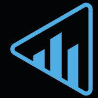 Pictogram noir et bleu du site Trading Startegy.fr