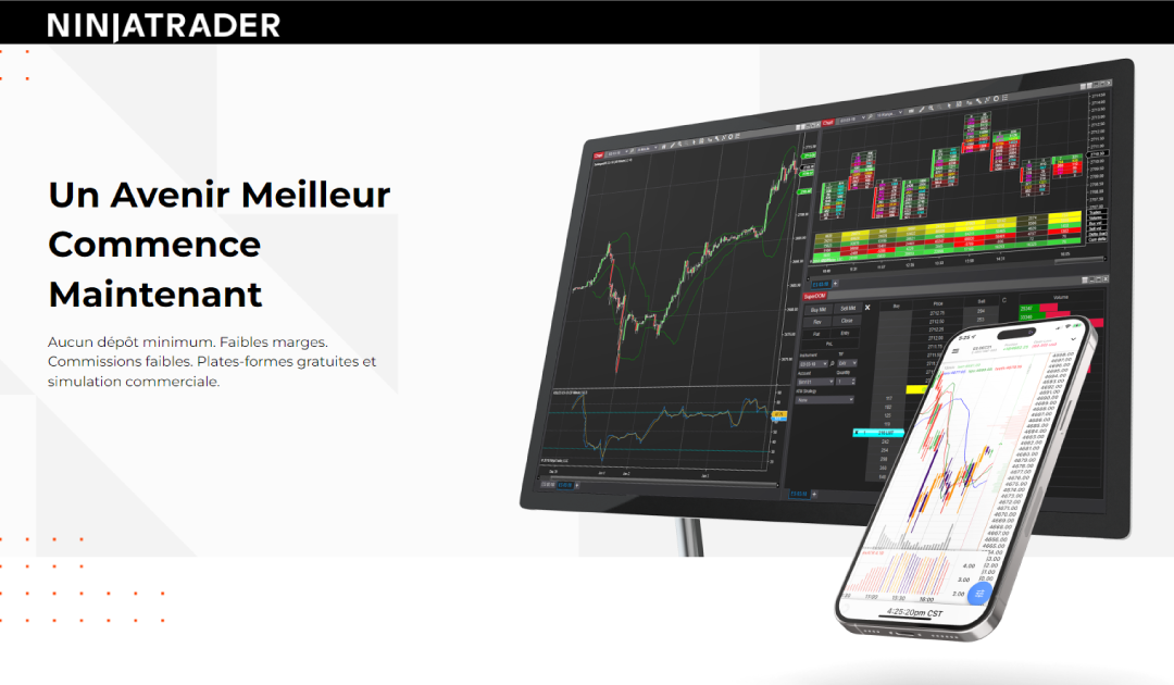 NinjaTrader : Avis sur la plateforme de trading