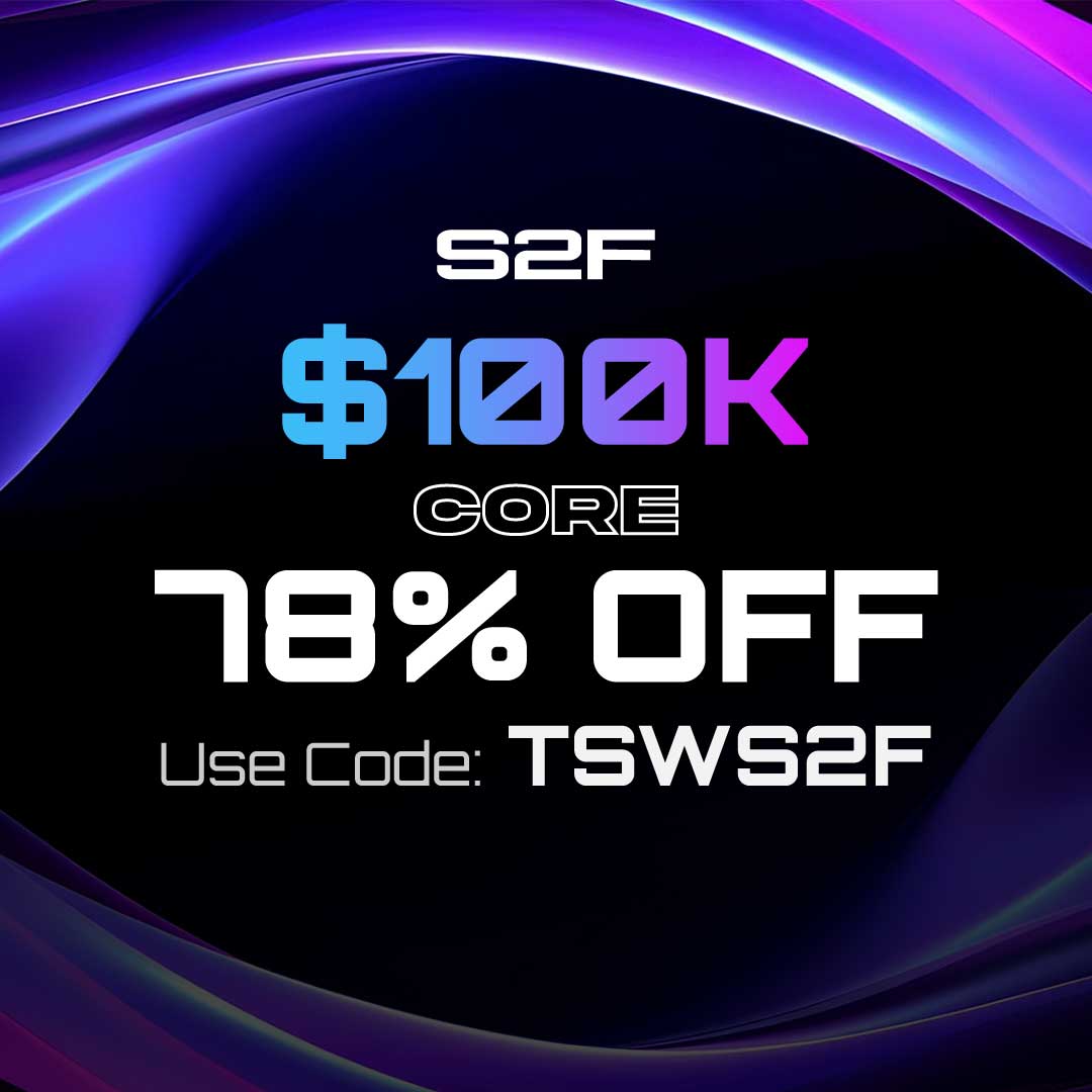 TickTickTrader S2F 100K Core – 78% Off – Promo Code TSWS2F — August 2025