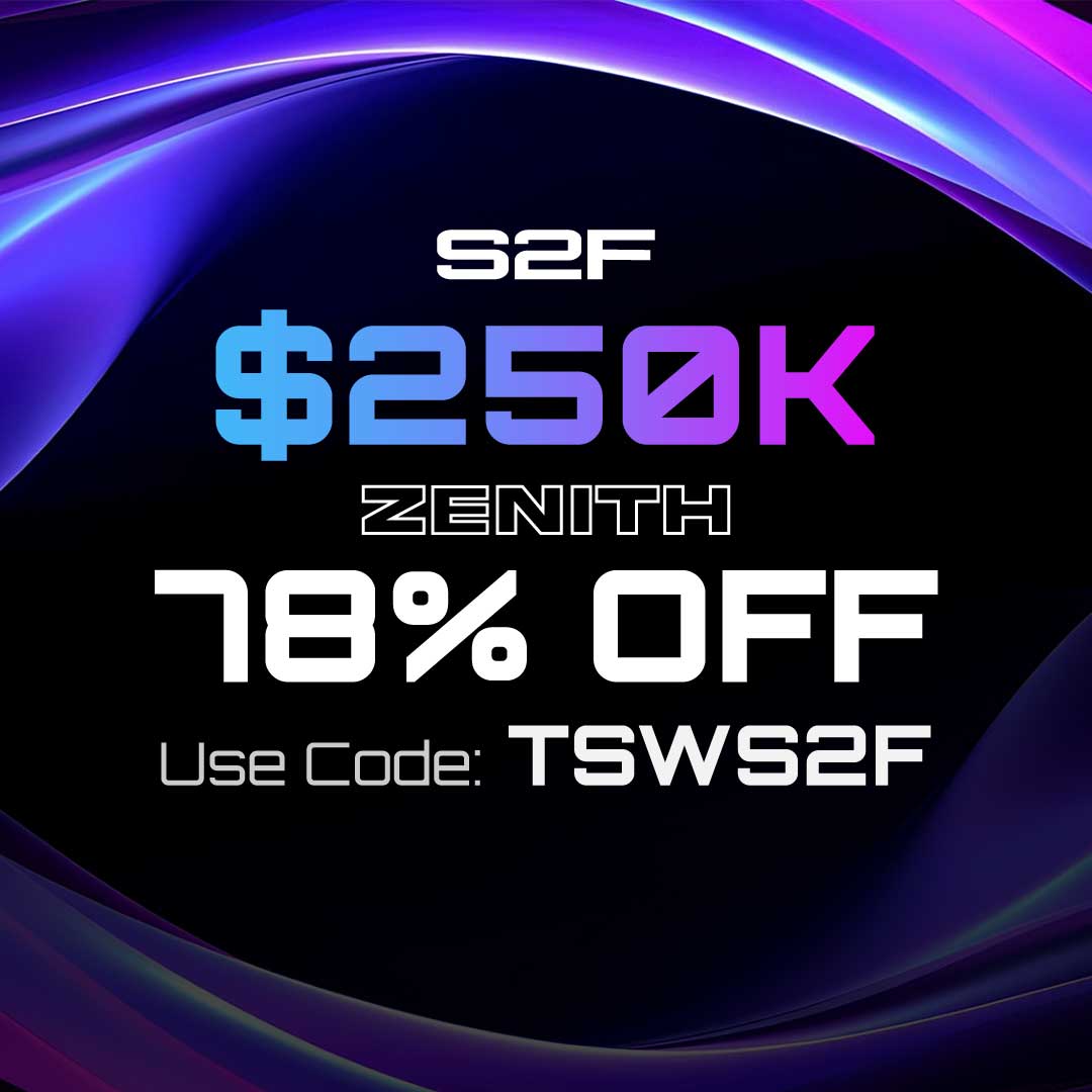 TickTickTrader S2F 250K Zenith – 78% Off – Promo Code TSWS2F — August 2025