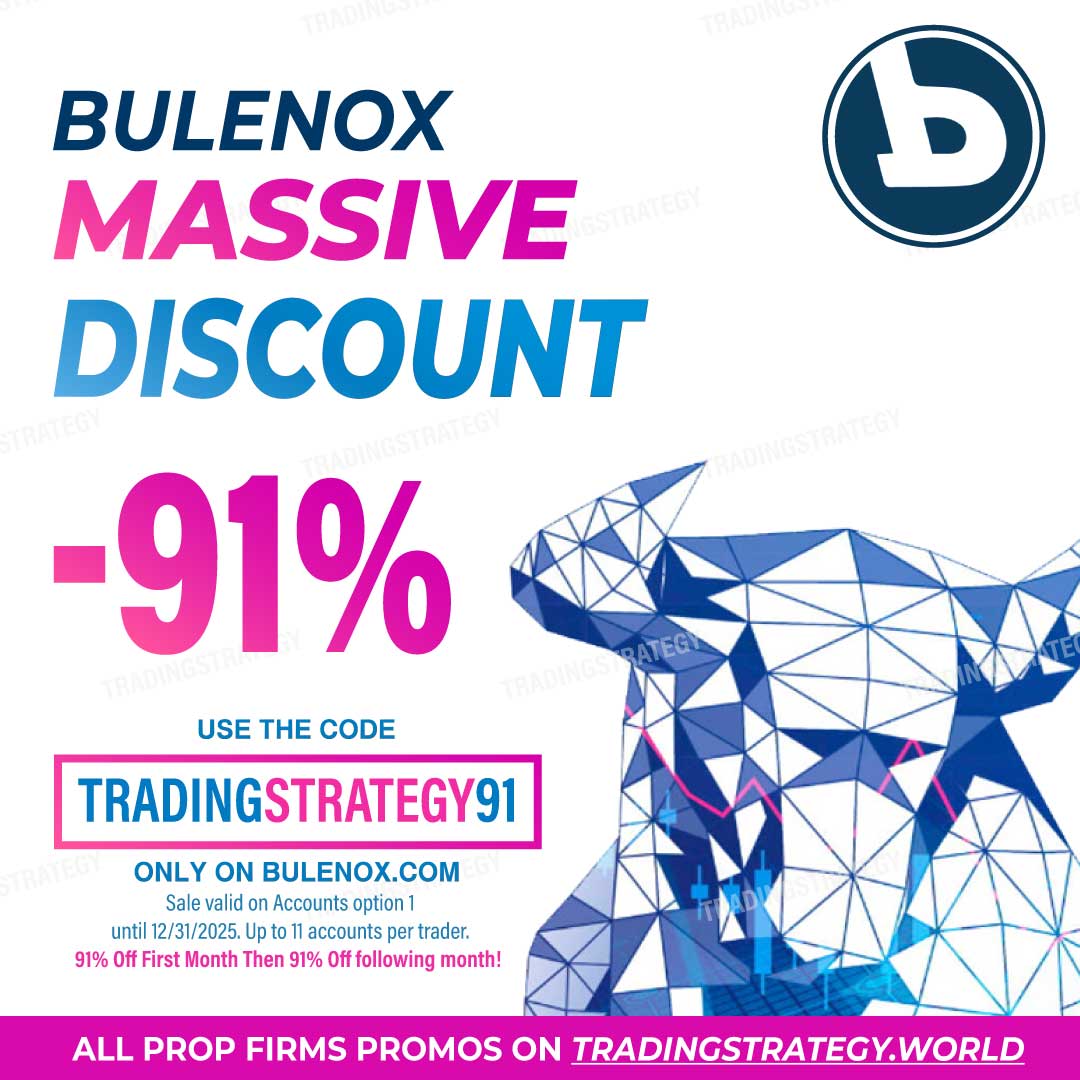 Bulenox Discount 91% Off on all Option 1 accounts – December 2025