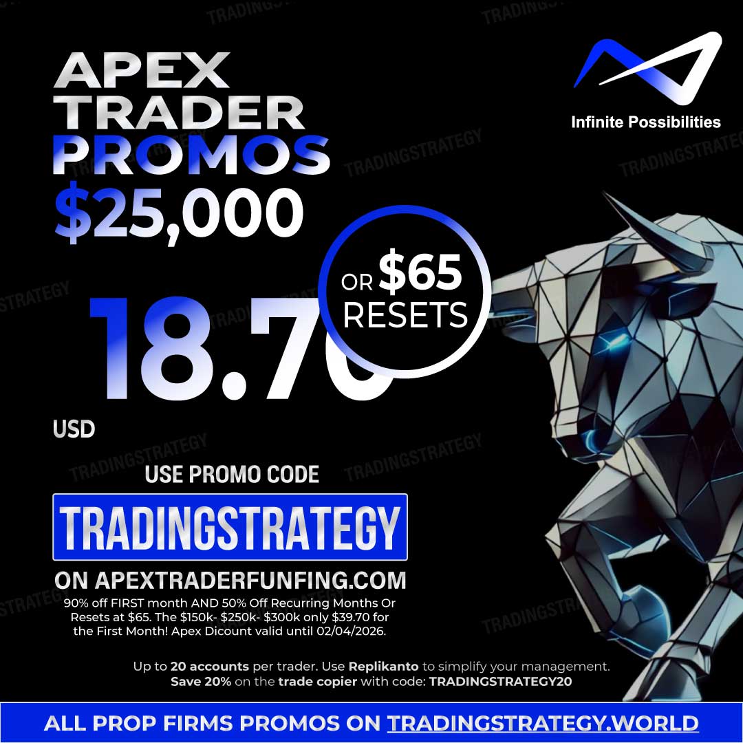 Promo Apex Trader 25K – Offre Flash février 2026