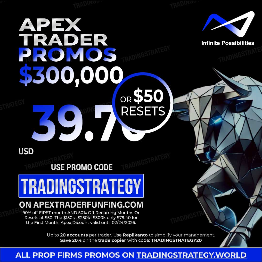 300K Apex Account – 90% Off then 50% Off Available February 2026