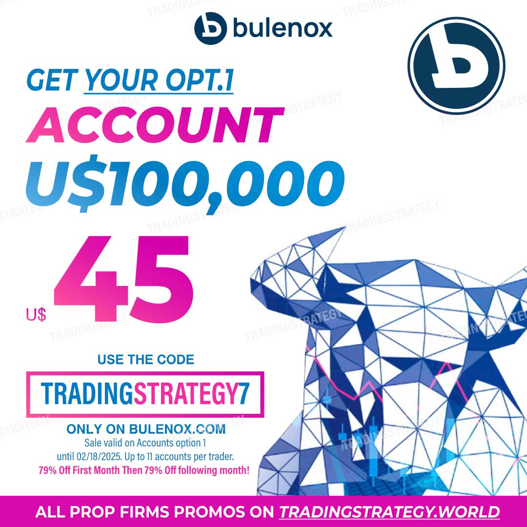 Descuento Bulenox 100K – -79 % disponible en enero de 2025