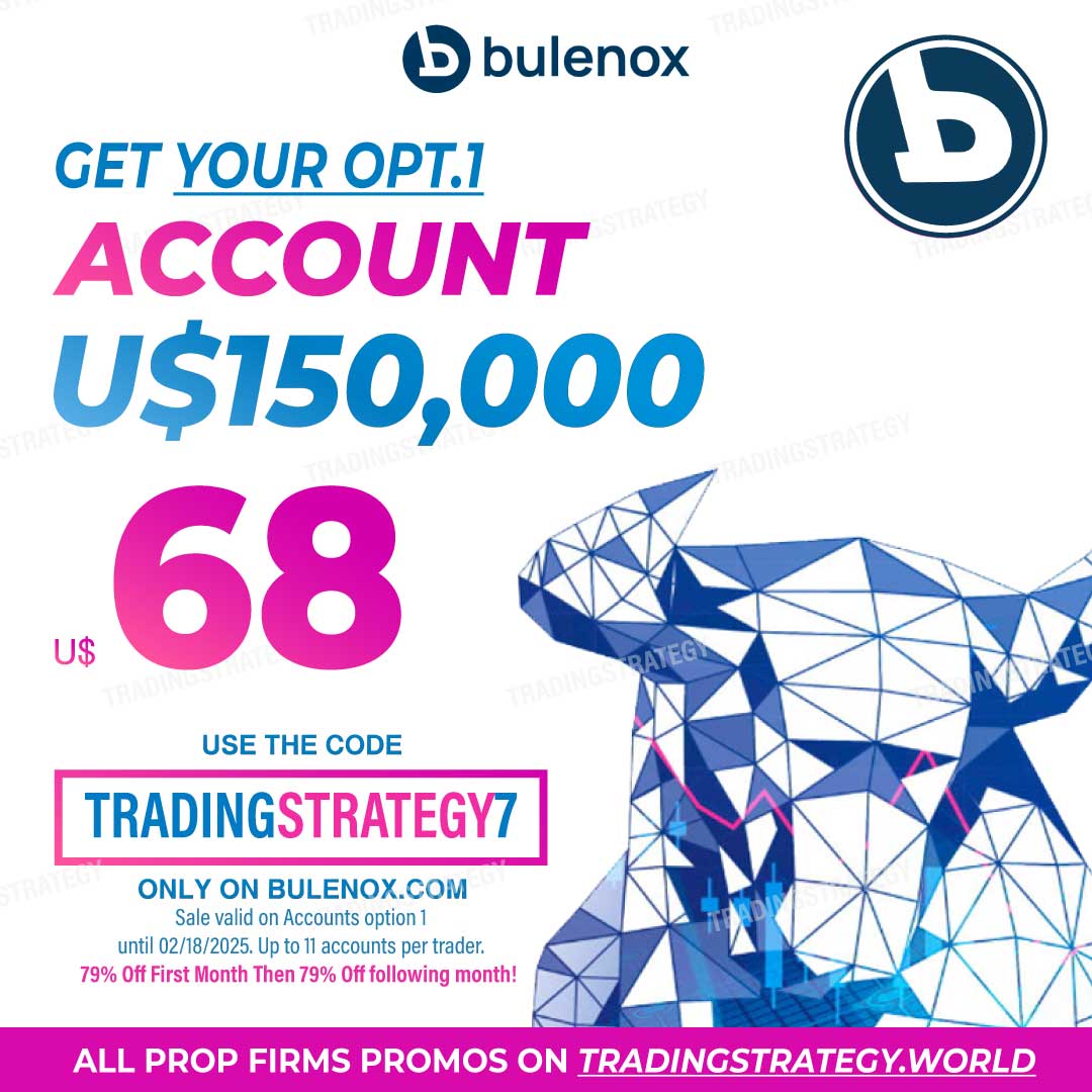 Descuento Bulenox 150K – Oferta -79 % – enero de 2025