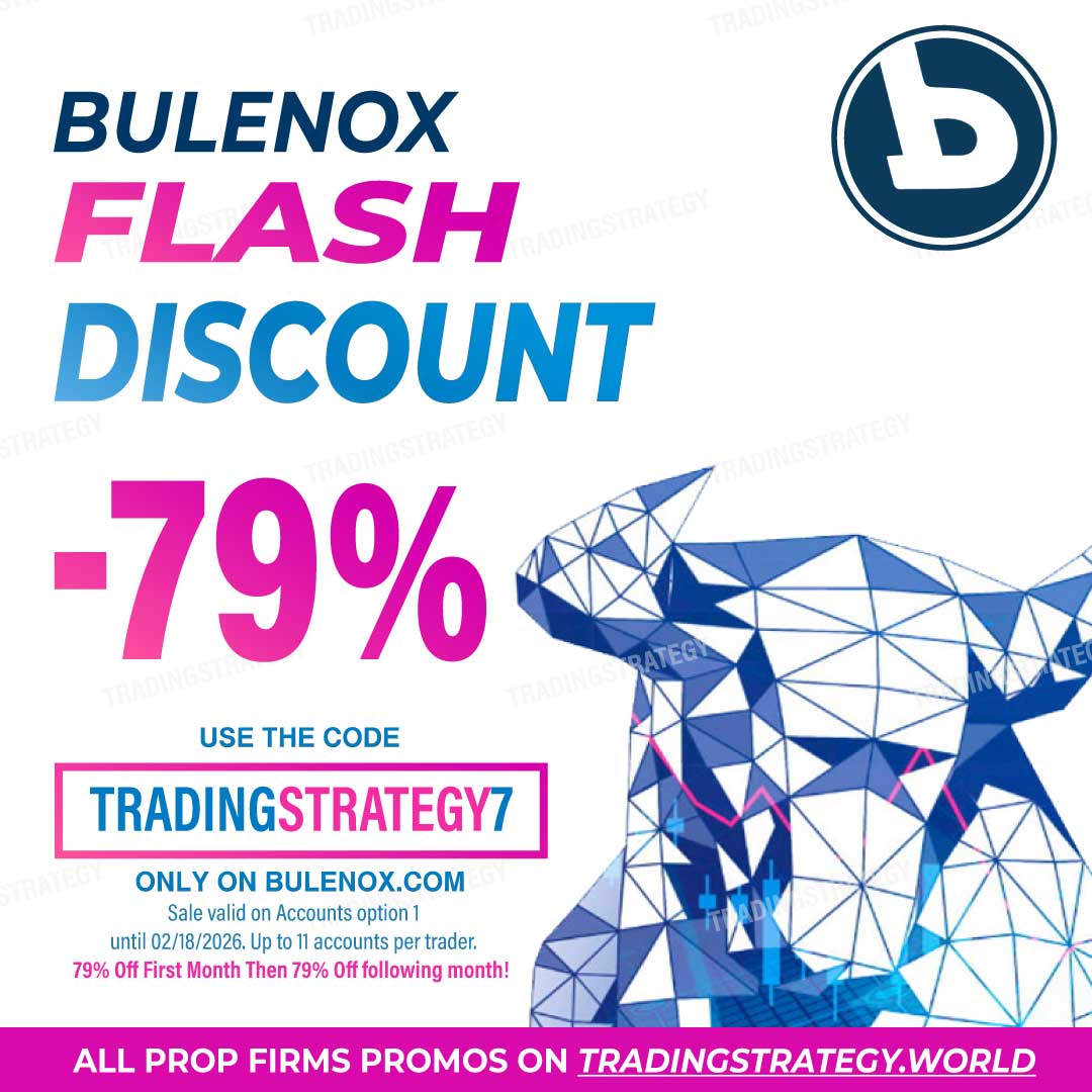 Descuento Bulenox -79 % en todas las cuentas Opción 1 – enero de 2025