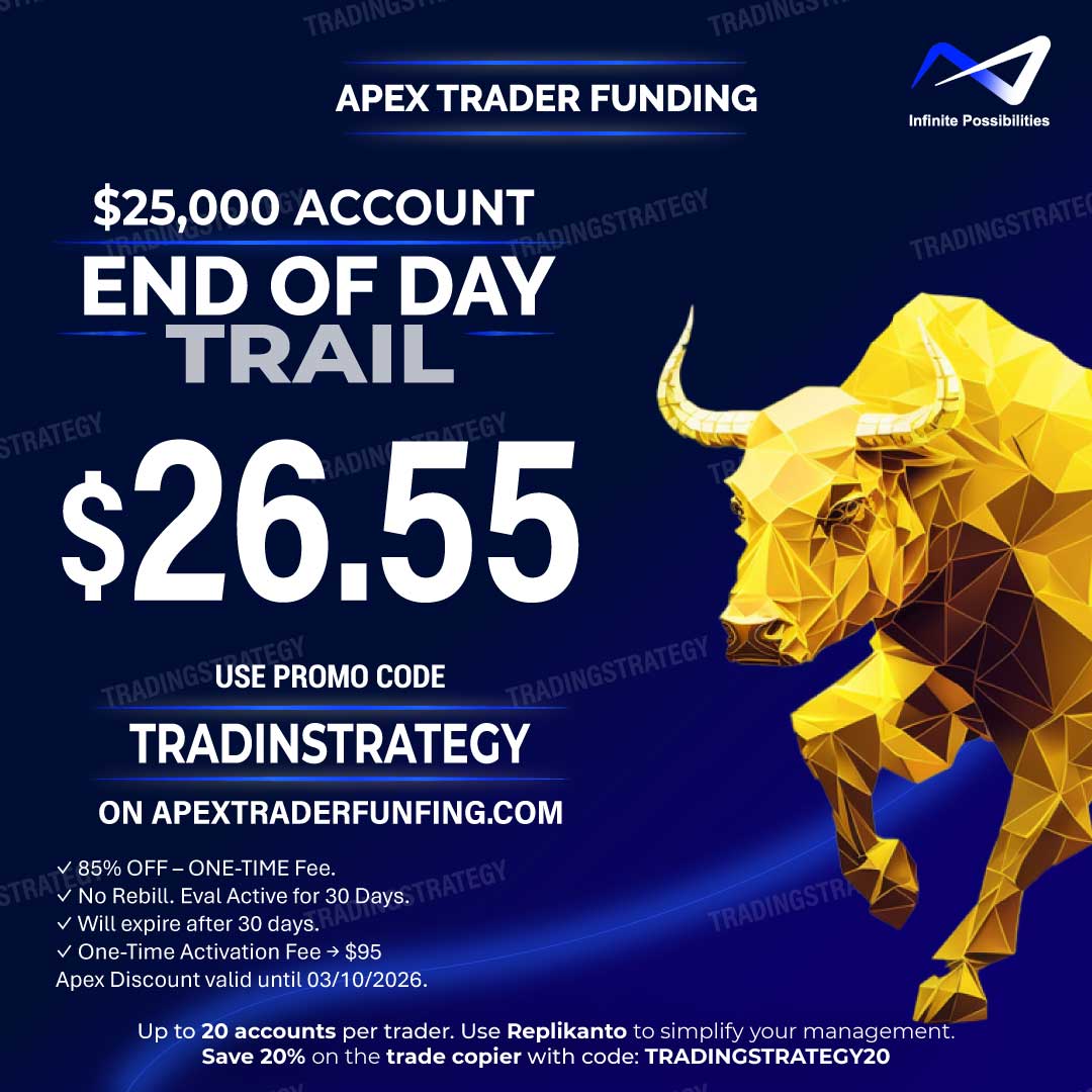 Apex 25K - EOD - March 2026 - Code TRADINGSTRATEGY