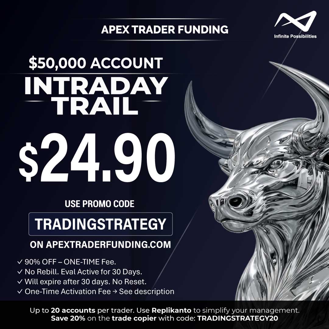 Apex 50K – Intraday Type – April 2026 – Code TRADINGSTRATEGY