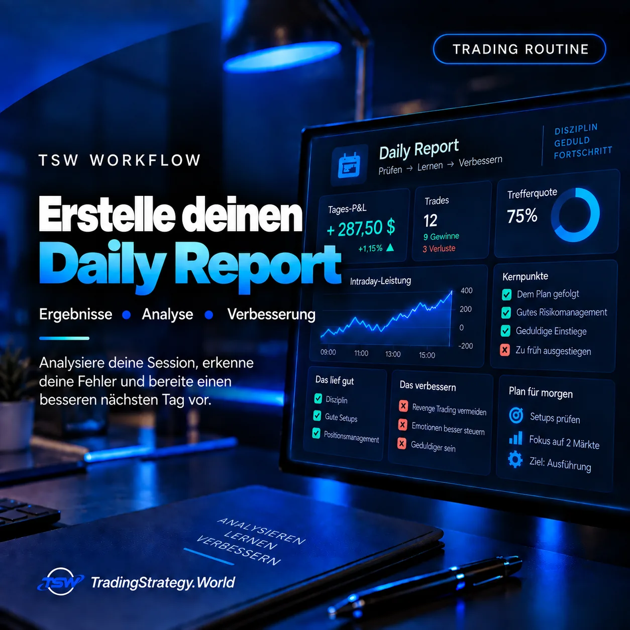 TSW Workflow: So erstellst du einen Daily Report
