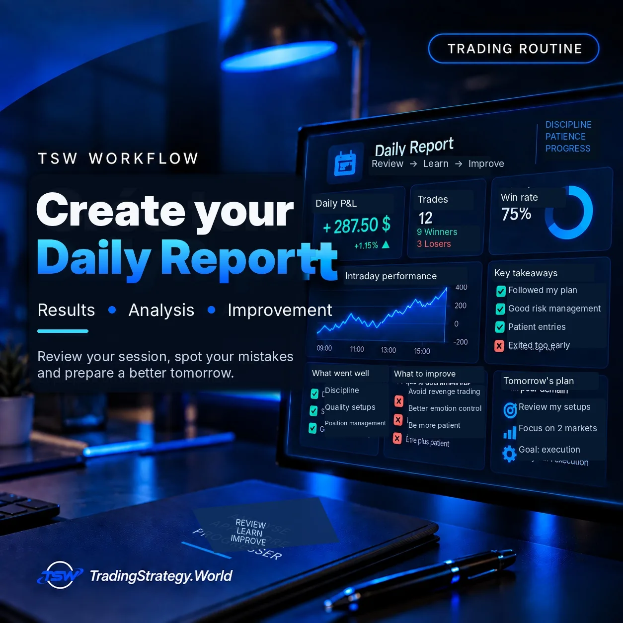 TSW Workflow: How to Build a Daily Report
