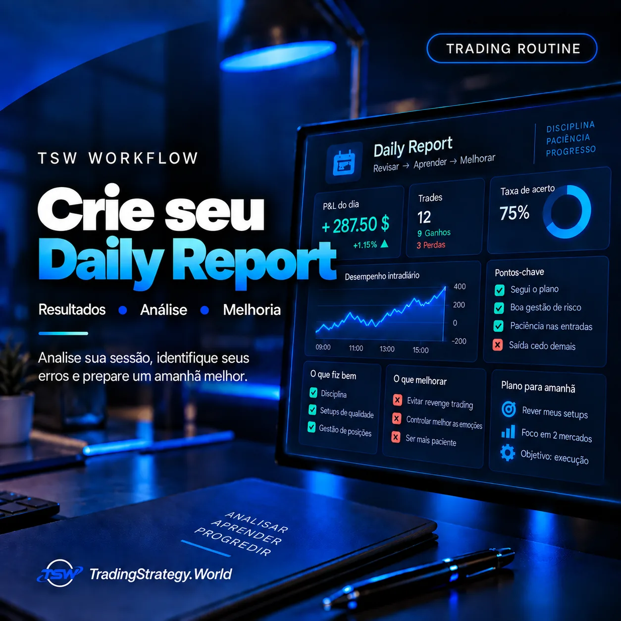 TSW Workflow: Como criar um Daily Report