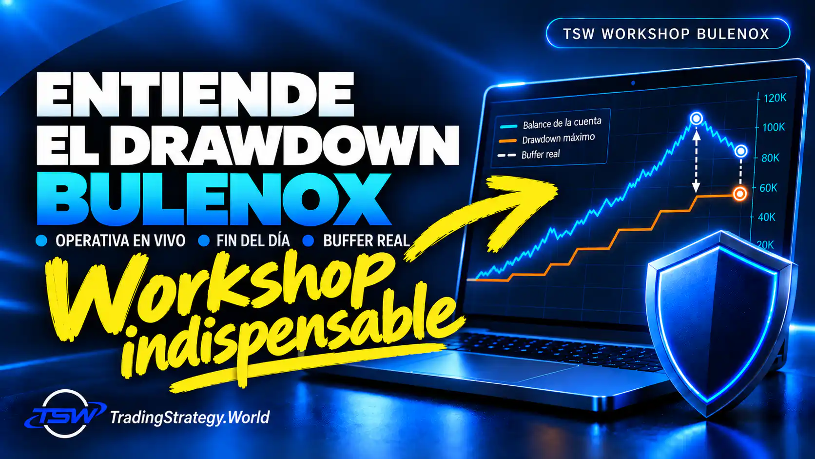 TSW Workflow: entender el drawdown de Bulenox