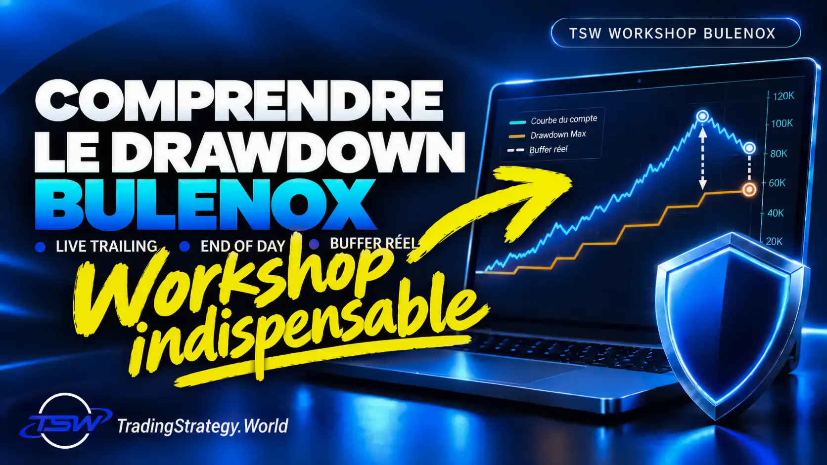 TSW Workflow : comprendre le drawdown Bulenox